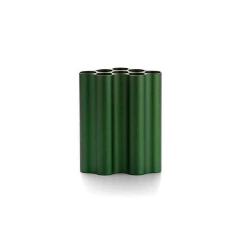 Dekoration - Vasen - Vase Nuage Medium metall grün / Bouroullec, 2016 - Vitra - Efeugrün - eloxiertes Aluminium