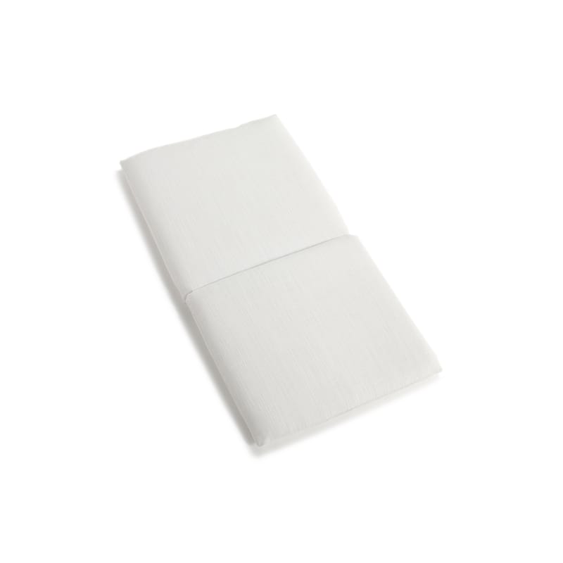 Décoration - Coussins - Coussin Outdoor tissu blanc / Pour fauteuil bas Valérie - Serax - Outdoor / Blanc - Dacron, Mousse