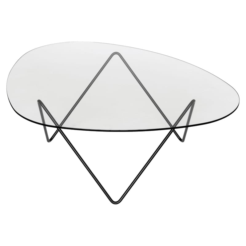 Gubi glass hot sale coffee table