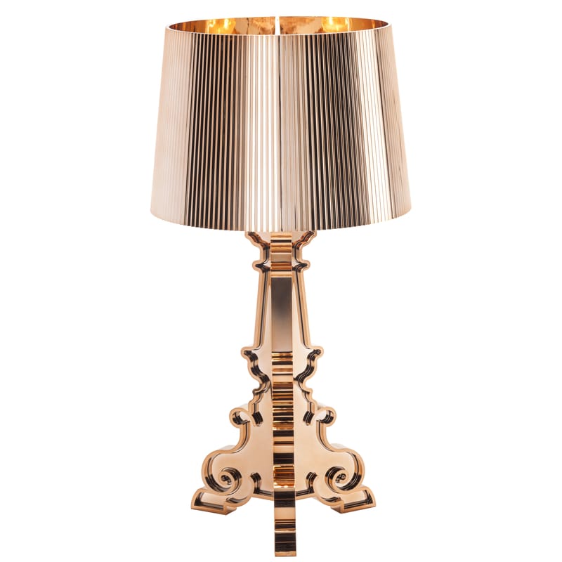 Illuminazione - Lampade da tavolo - Lampada da tavolo Bourgie materiale plastico rame / Metallizzata - Kartell - Rame - ABS metallizzato