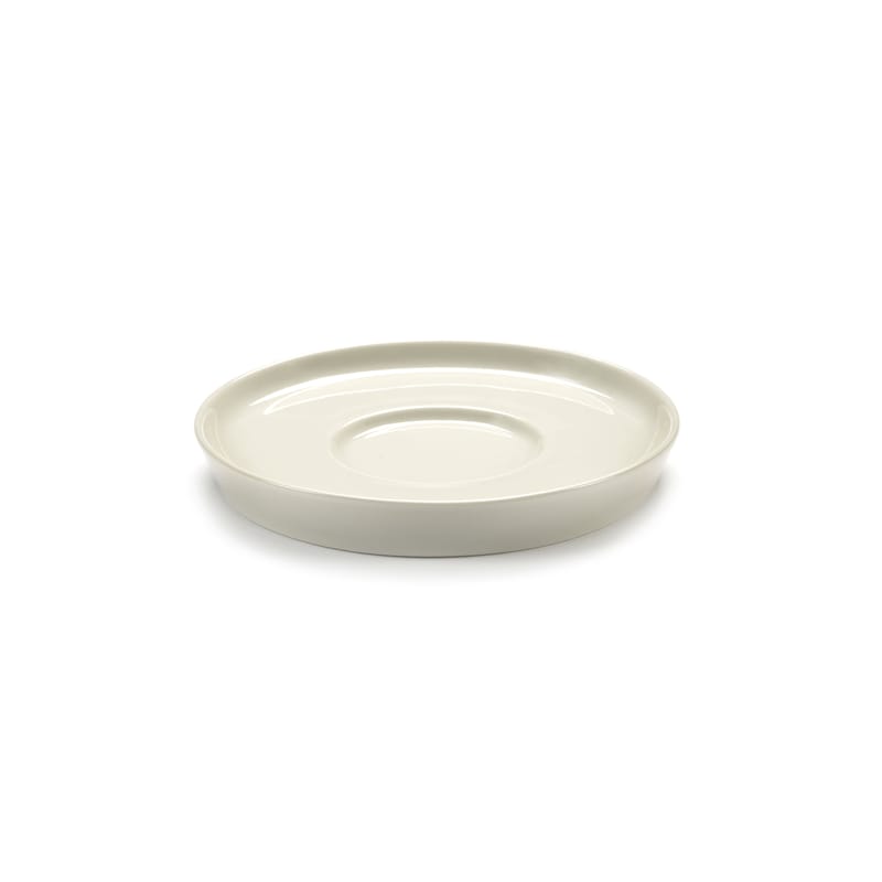 Table et cuisine - Tasses et mugs - Soucoupe  céramique blanc / Pour tasse à thé Désirée - Serax - Soucoupe / Blanc - Porcelaine