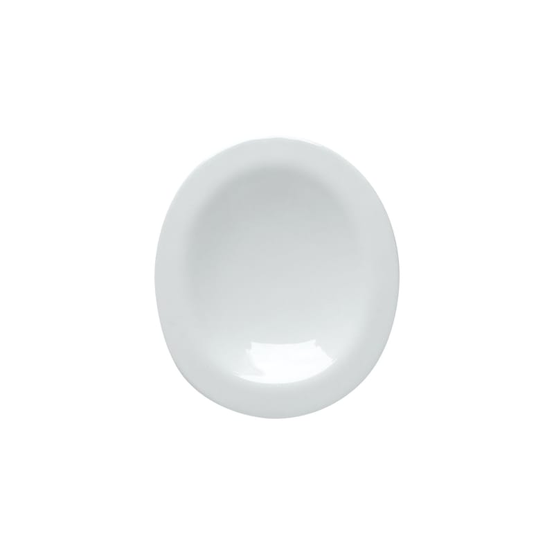 Table et cuisine - Saladiers, coupes et bols - Coupelle Jo 1 céramique blanc / 7 x 8 cm - cookplay - Blanc brillant - Porcelaine émaillée