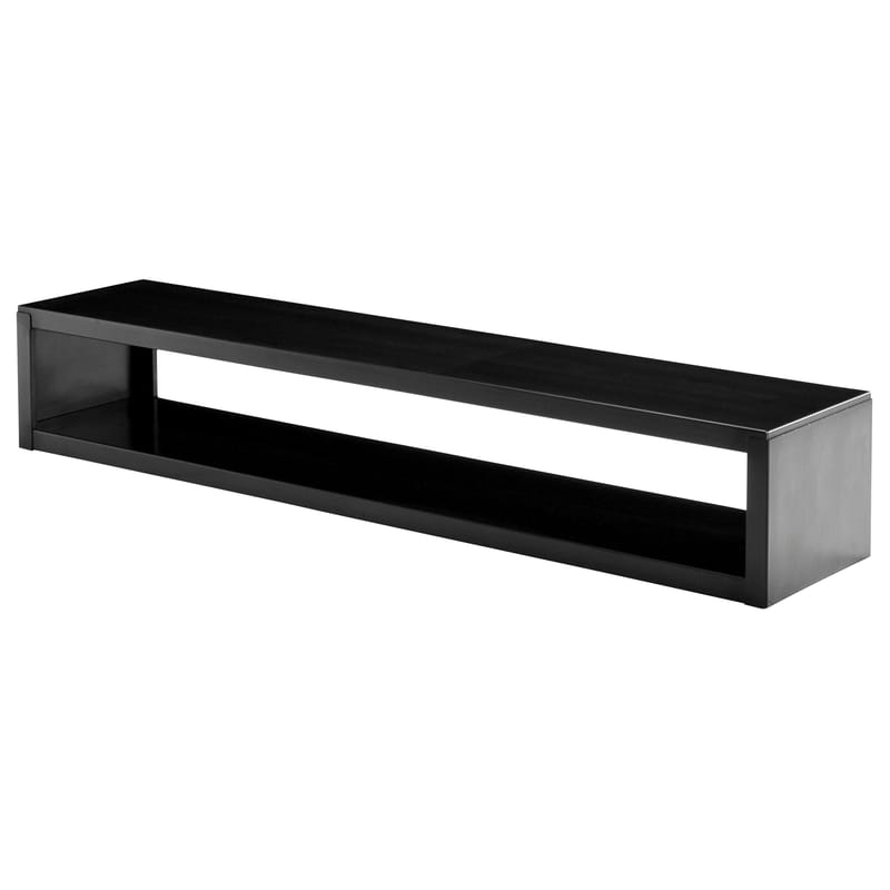 Furniture - Console Tables - Low Rack Low console metal black - Zeus - 210 x 45 cm - Phosphated steel