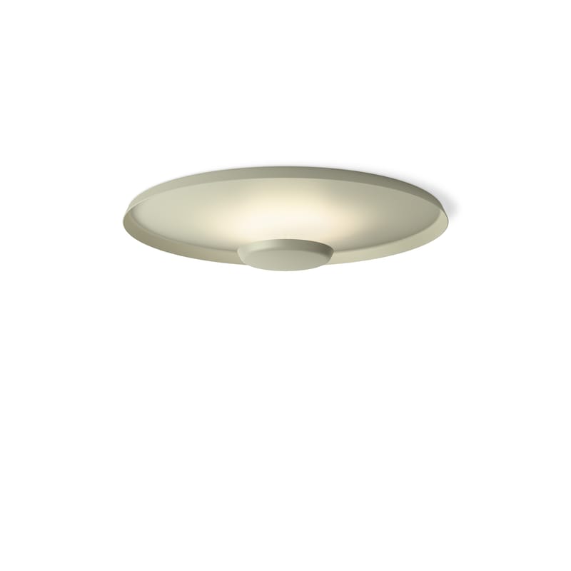 Luminaire - Plafonniers - Plafonnier Top LED métal vert / Ø 60 cm - Aluminium - Vibia - Vert - Aluminium