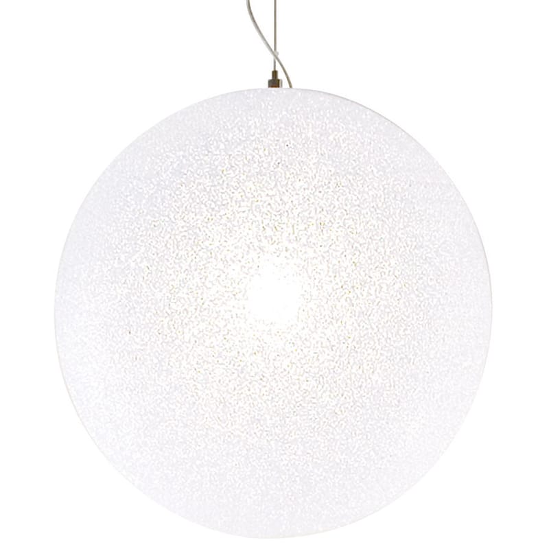 Luminaire - Suspensions - Suspension IceGlobe plastique blanc Ø 45 cm - Lumen Center Italia - Ø 45 cm - Blanc - Polycarbonate