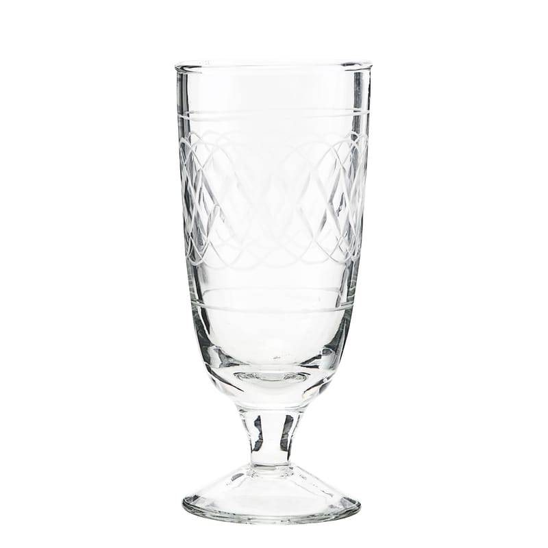 Tisch und Küche - Gläser - Bierglas Vintage glas transparent - House Doctor - Transparent - Glas, ziseliert
