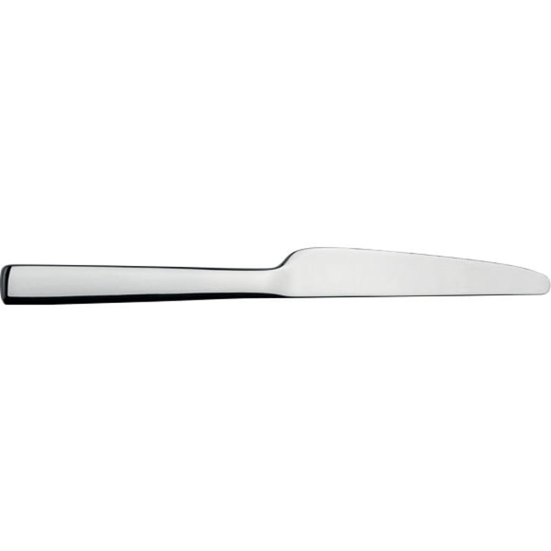 Table et cuisine - Couverts - Couteau de table Ovale métal - Alessi - Acier inoxydable brillant - Acier