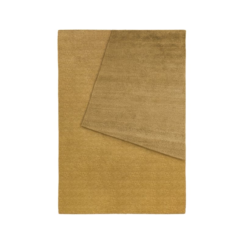 Décoration - Tapis - Tapis Oblique C Amber jaune / 170 x 240 cm - Nanimarquina - Oblique C / Ocre - Laine afghane