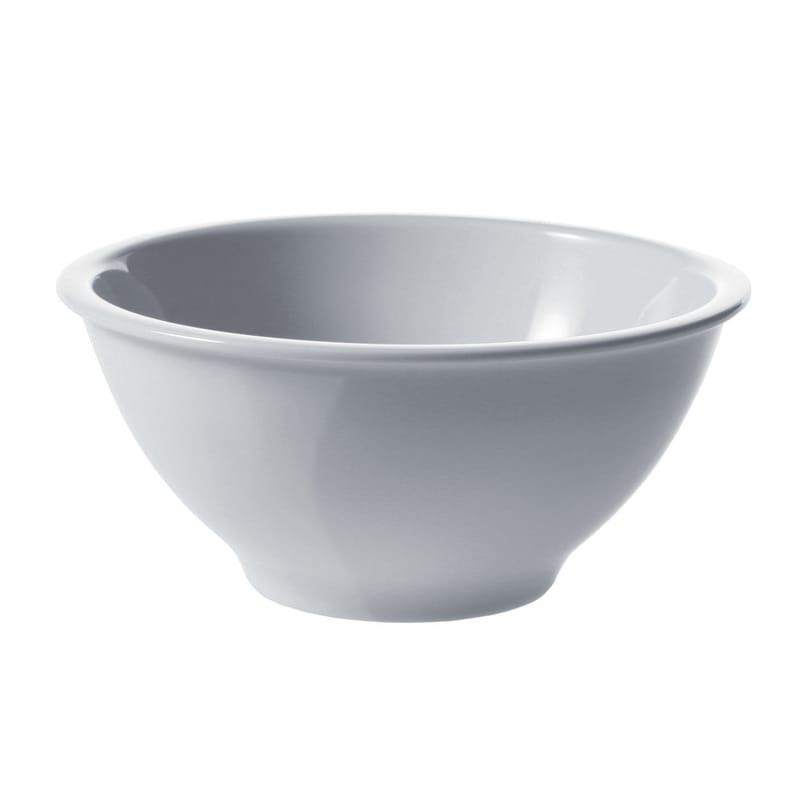 Table et cuisine - Saladiers, coupes et bols - Bol Platebowlcup céramique blanc / Ø 14 cm - Alessi - Blanc - Porcelaine
