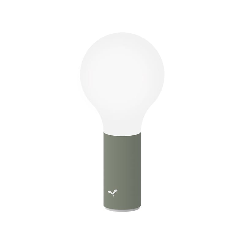 Luminaire - Appliques - Lampe extérieur sans fil rechargeable Aplô LED métal vert - Fermob - Cactus - Aluminium, Polycarbonate
