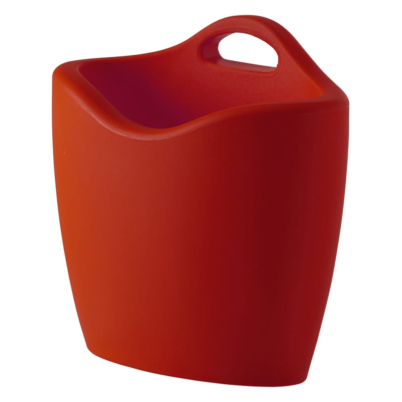 Décoration - Paniers et petits rangements - Porte-revues Mag plastique rouge - Slide - Rouge - 