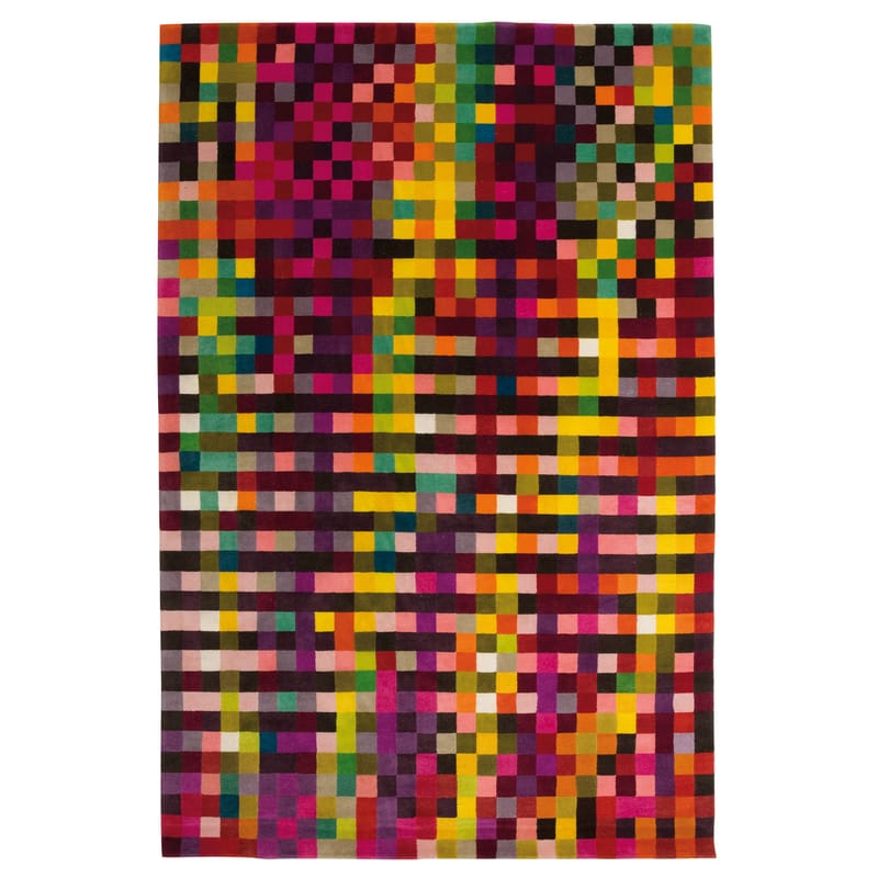 Mobilier - Tapis - Tapis Digit 1  multicolore 200 x 300 cm - Nanimarquina - Tons vifs / 200 x 300 cm - Laine