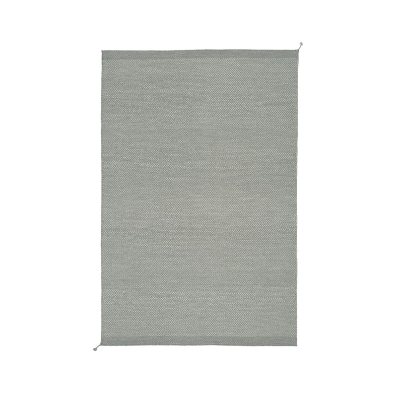 Décoration - Tapis - Tapis Ply tissu gris / 240 x 170 cm - Tissé main - Muuto - Gris - Laine