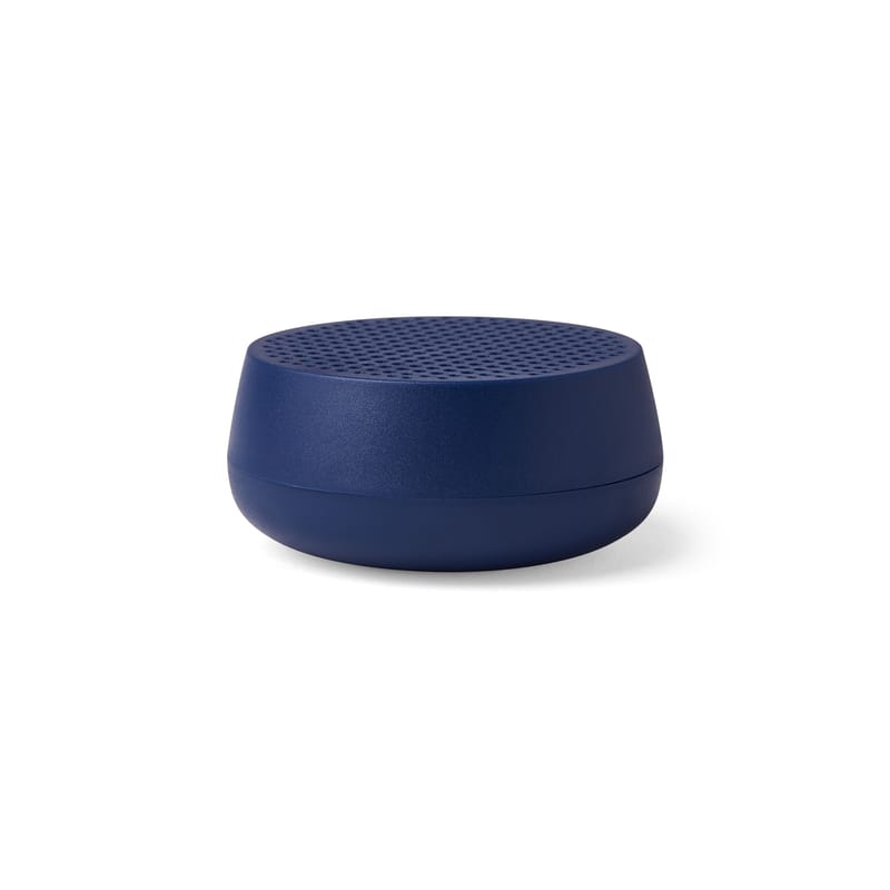 Décoration - High Tech - Mini enceinte Bluetooth Mino S - 3W plastique bleu / Sans fil - Recharge USB - Lexon - Bleu foncé - ABS