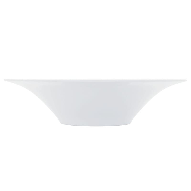Table et cuisine - Saladiers, coupes et bols - Saladier Ku céramique blanc - Alessi - Blanc - Porcelaine
