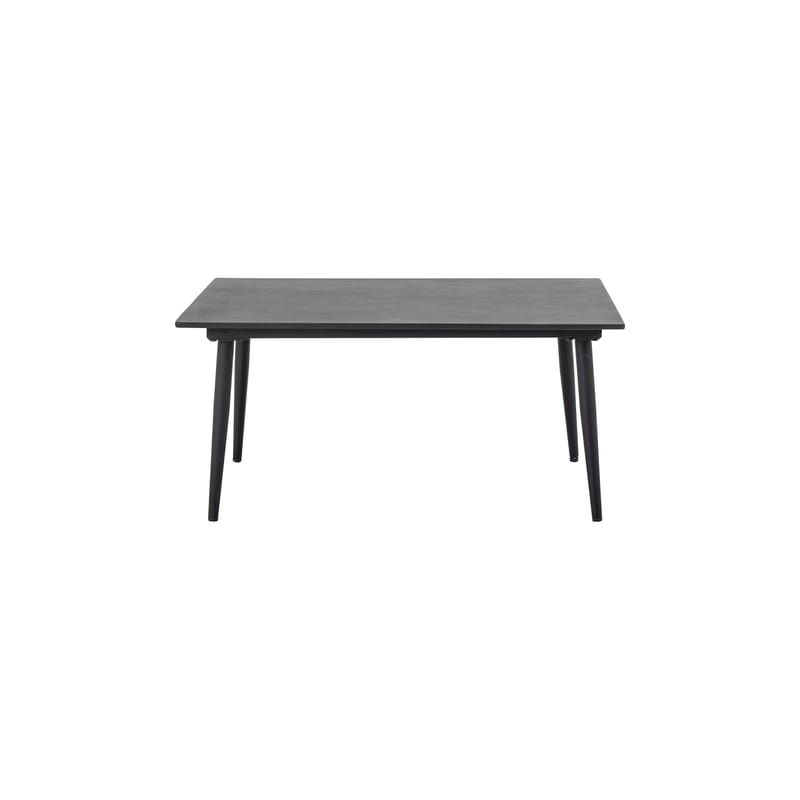 Mobilier - Tables basses - Table basse Pavone pierre noir / 90 x 44 x H 60 cm - Fibrociment - Bloomingville - Noir - Fibrociment, Métal thermolaqué