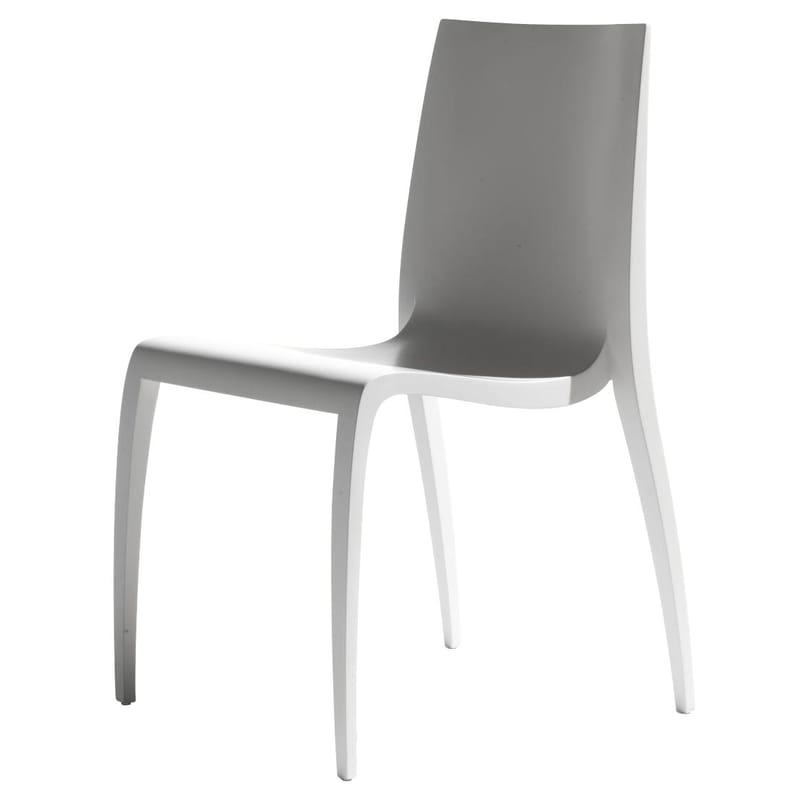 Mobilier - Chaises, fauteuils de salle à manger - Chaise empilable Ki bois blanc - Horm - Blanc - Bois, Laminé