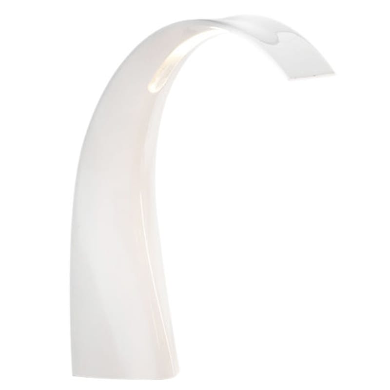 Luminaire - Lampes de table - Lampe de table Taj Mini LED plastique blanc - Kartell - Blanc - PMMA