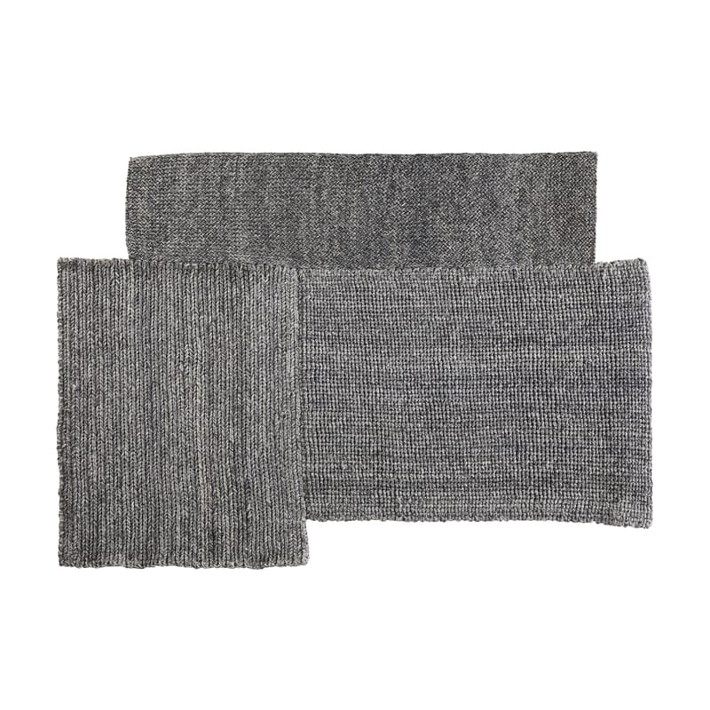 Décoration - Tapis - Tapis Cabuya Small fibre végétale gris / 160 x 224 cm - ames - Gris - Fibre de fique