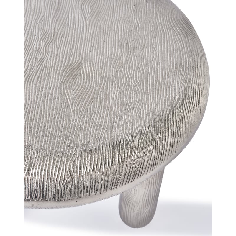 Silver hammered coffee table online
