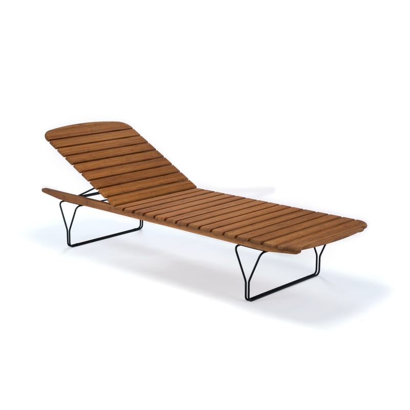 Houe transat inclinable aménager terrasse coin piscine