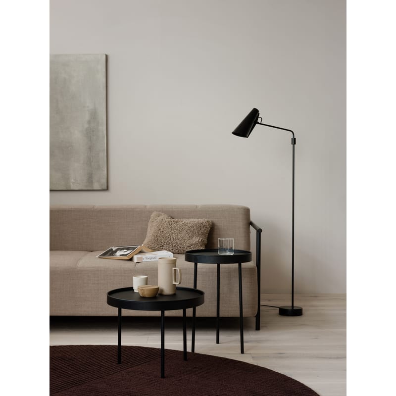 Northern Birdy Swing Floor lamp black steel Made In Design UK