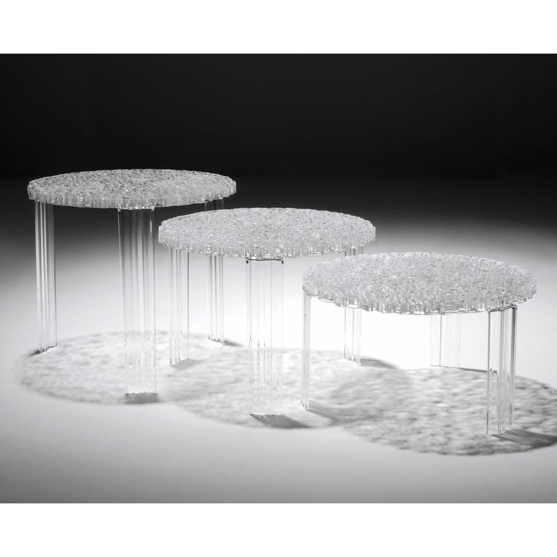 Kartell カルテル T-TABLE ティーテーブル クリスタル 入荷しま