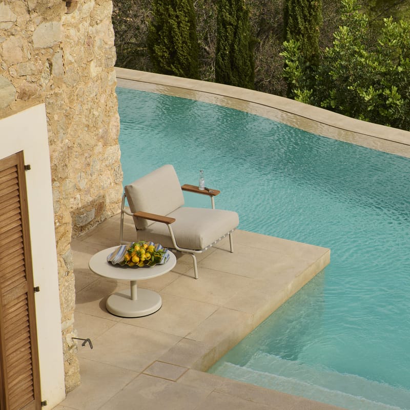 Fauteuil rembourré Settle Muuto - Déco bords de piscine