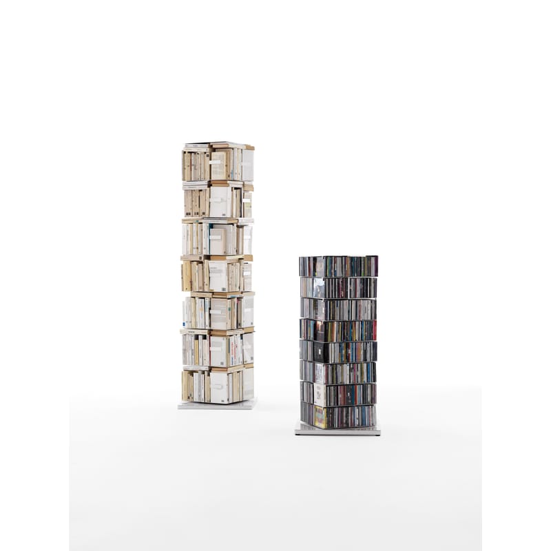 Biblioth que Rotative Ptolomeo Opinion Ciatti Blanc Made In Design biblioth-que-rotative-ptolomeo-opinion-ciatti-blanc-made-in-design
