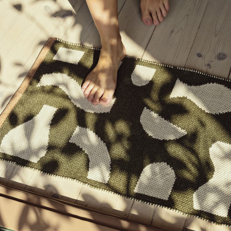 aménager sa terrasse tapis d'exterieur