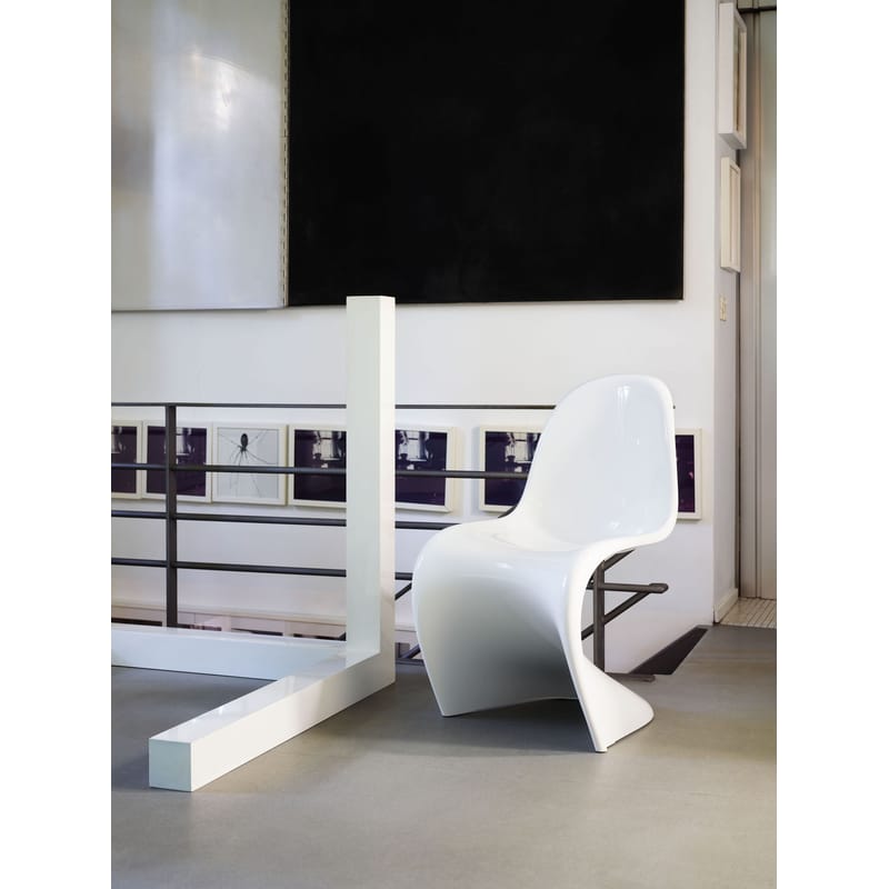 Chaise Panton Chair Classic Vitra - blanc | Made In Design