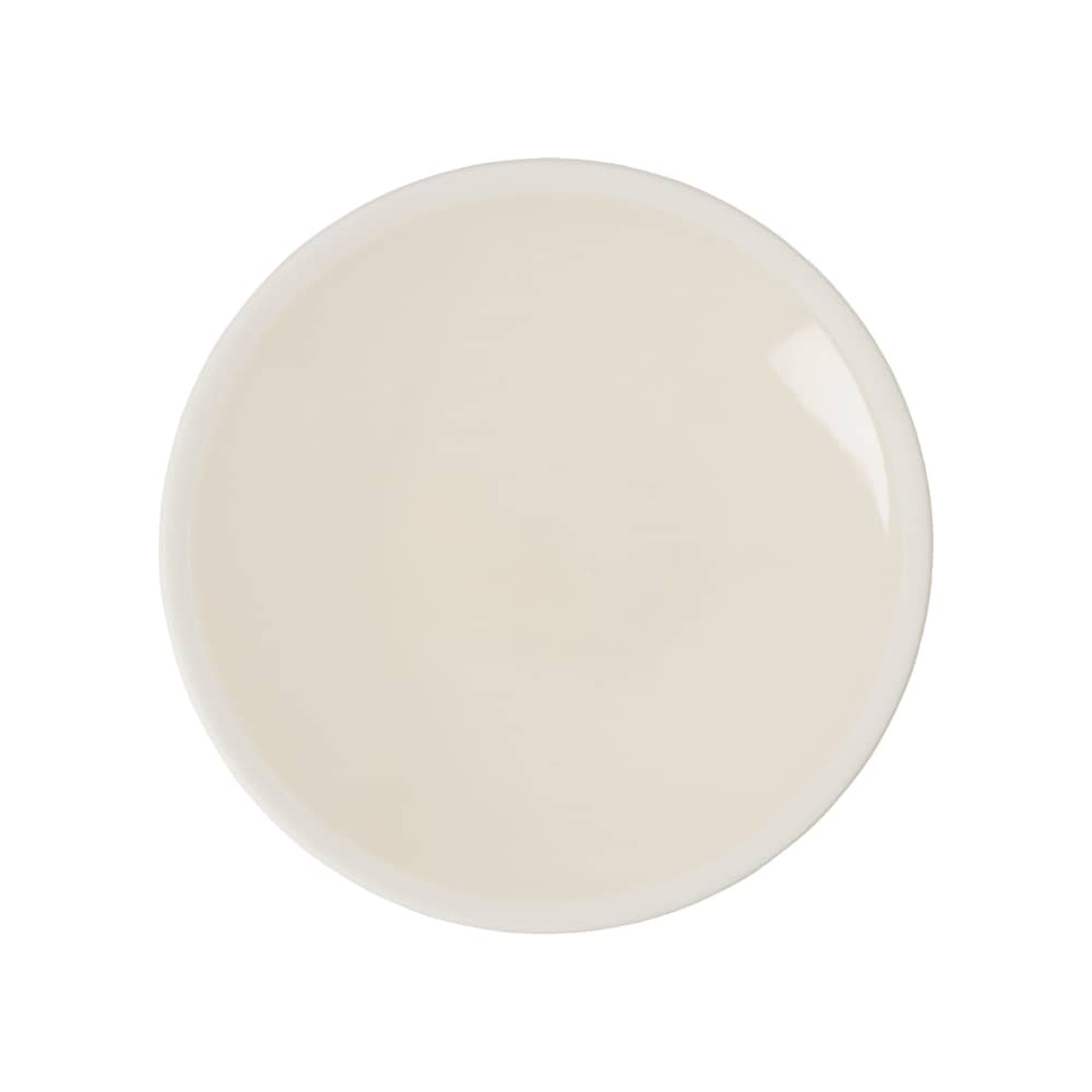 Assiette à dessert Sicilia / Ø 20 cm - Fait main en France - Maison Sarah Lavoine - Ecru - Grès émaillé