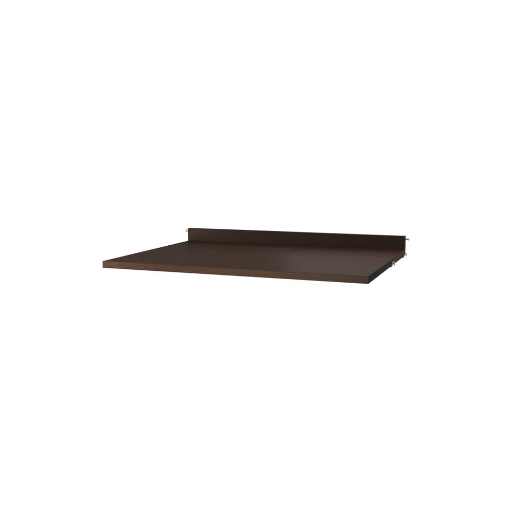 Bureau / L 78 x P 58 cm - String Furniture - Chêne foncé - Aggloméré plaqué chêne