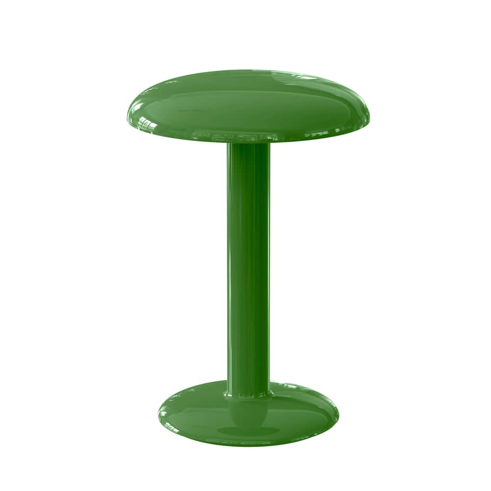 Schnurlosleuchte Gustave LED metall grün / Ø 16 x H 23 cm - Aluminium - Flos - Grün lackiert - Aluminium
