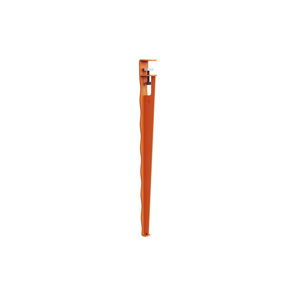 Piede  metallo arancione - TIPTOE - Orange - Acciaio termolaccato