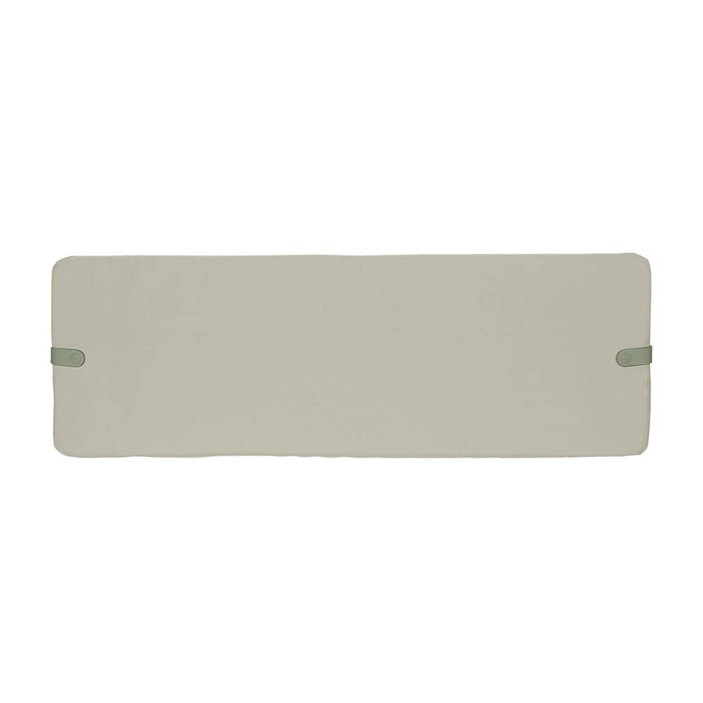 Galette de banc Color Mix / 106 x 35 cm - Fermob - Ficelle - Mousse, Tissu acrylique