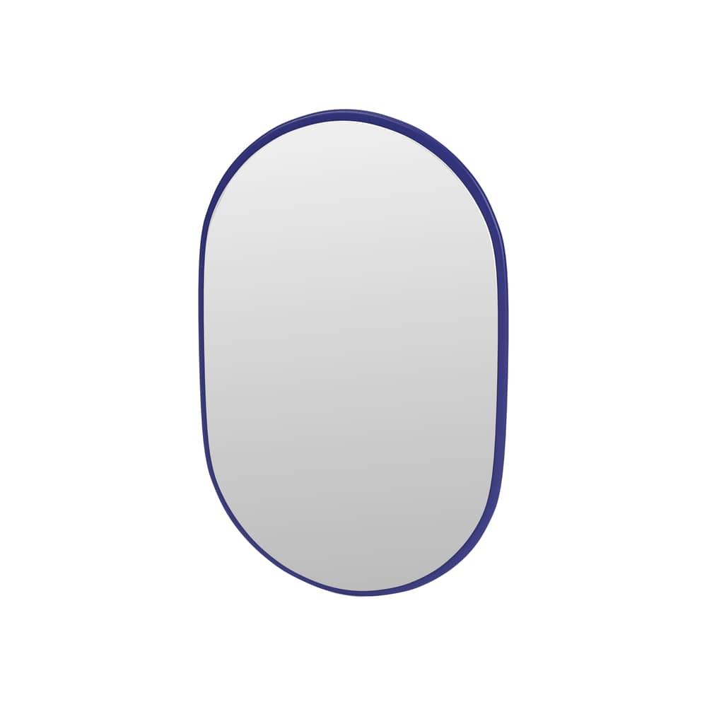 Wandspiegel Colour Frame - Look holz blau / 46,8 x 69,6 cm - MONTANA - Monarch 135 -  Verre miroir, lackierte Holzfaserplatte