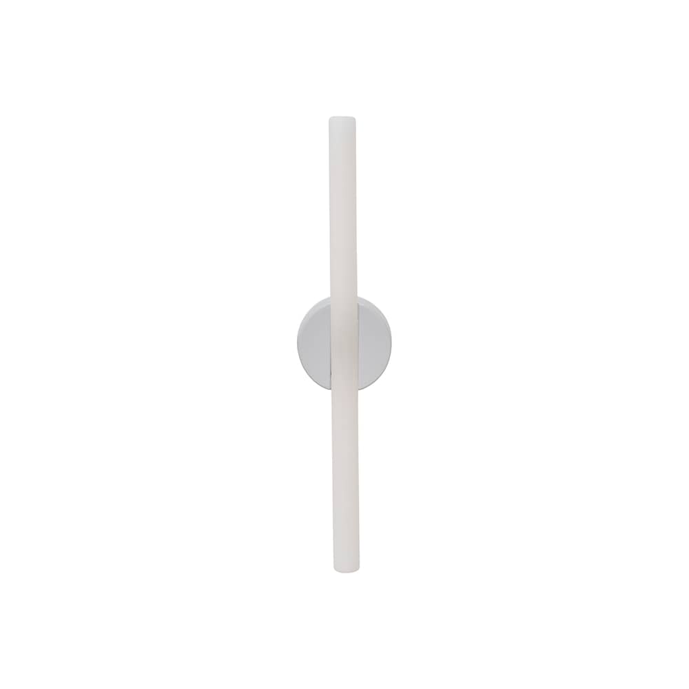 Applique salle de bains Kilter Short LED / L 50 cm - Orientable - TALA - L 50 cm / Blanc - Aluminium, Verre dépoli