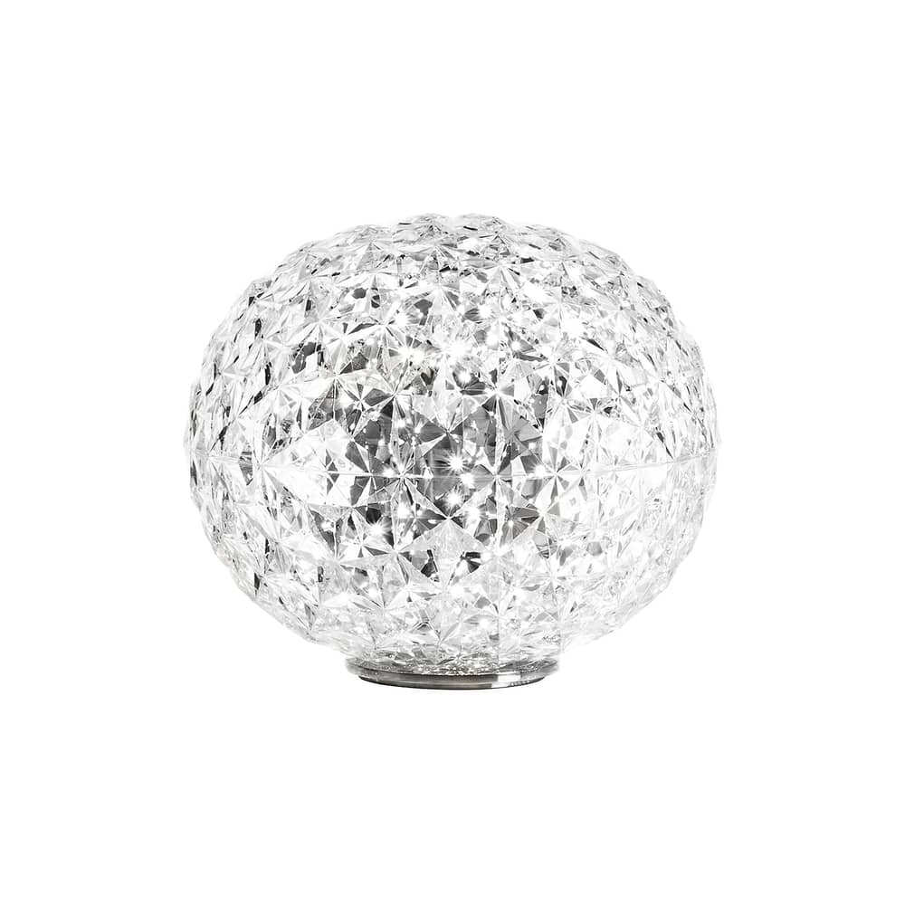 Tischleuchte Planet LED plastikmaterial transparent / LED - H 28 cm - Kartell - Transparent (farblos) - Thermoplastisches Polykarbonat