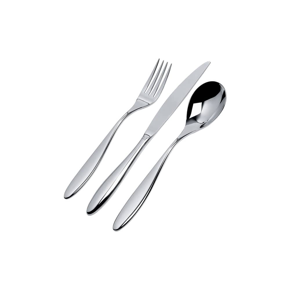 Ménagère Mami métal / Coffret 24 couverts - Alessi - Acier poli - Acier inoxydable poli