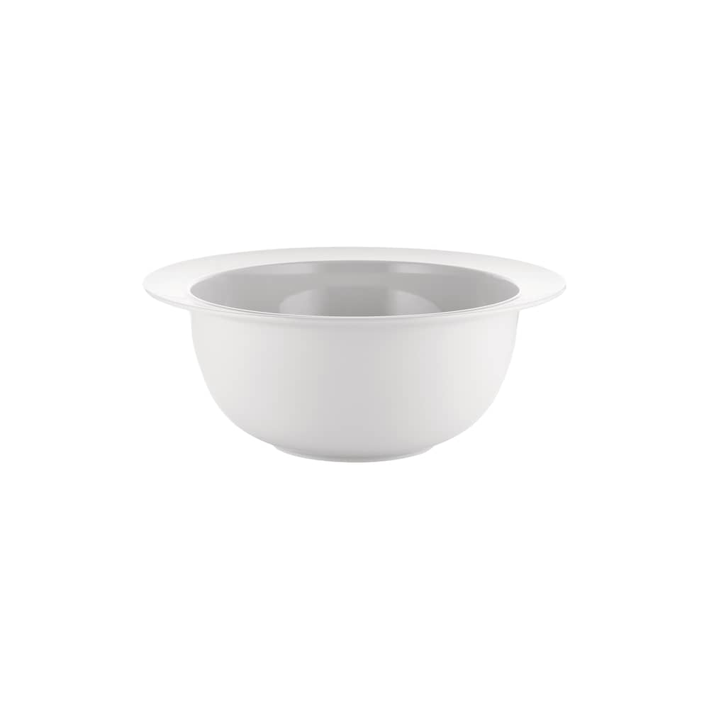 Saladier La Bella Tavola céramique blanc / Ø 29 cm - Ettore Sottsass - Alessi - Blanc uni - Porcelaine fine