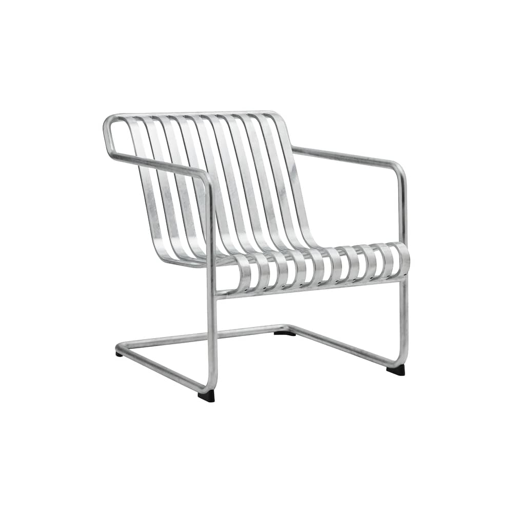 Fauteuil bas Palissade Cantilever Lounge métal - Hay - Acier galvanisé - Acier galvanisé à chaud