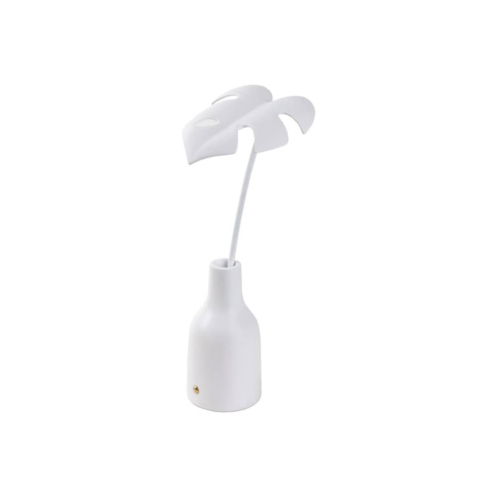 Schnurlosleuchte Leaf Lamp - Delicio plastikmaterial weiß / LED - Seletti - Delicio / Weiß - Harz