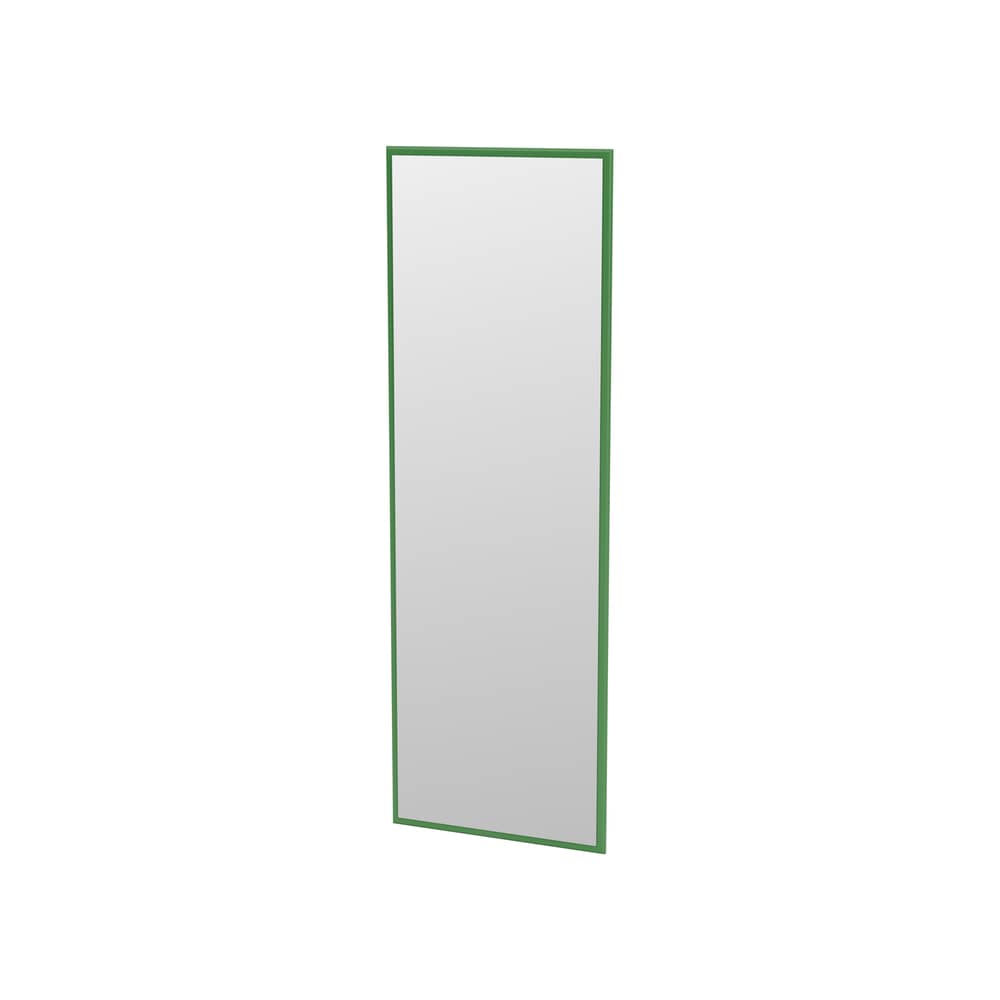 Miroir mural Colour Frame - Like bois vert / 35,4 x 105 x P 1,6 cm - MONTANA - Parsley 152 -  Verre miroir, MDF laqué