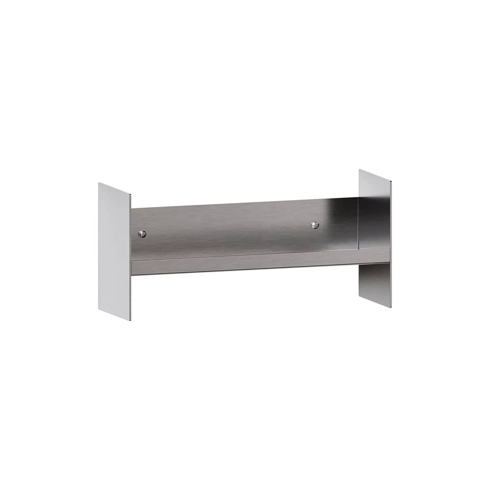 Étagère Pli Slim Core métal / L 30 x P 10 cm - TIPTOE - Inox brossé - Acier inoxydable brossé
