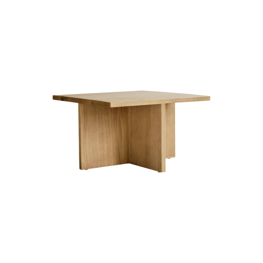 Table basse Brutus / 60 x 60 x H 36 cm - 101 COPENHAGEN - Chêne naturel - Chêne massif