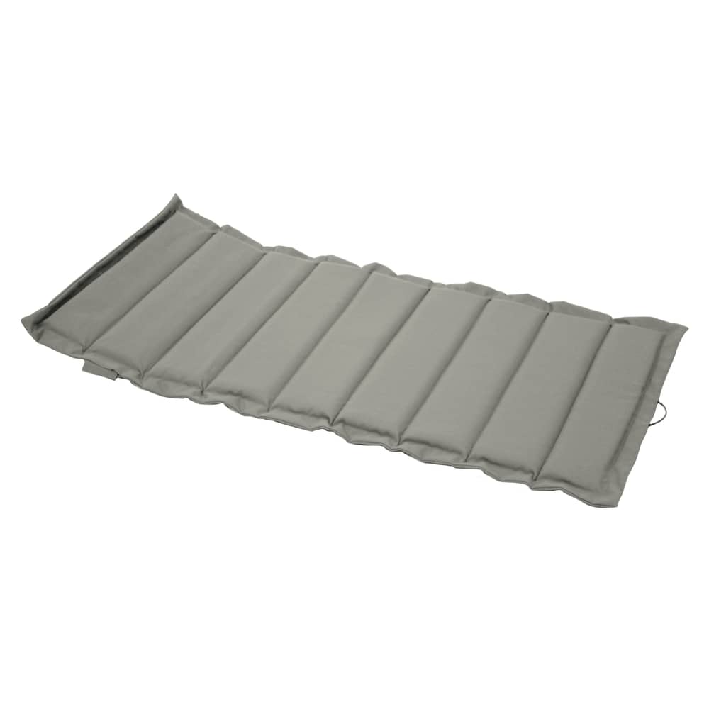 Coussin  tissu gris / Pour fauteuil bas Luxembourg - Fermob - Gris-beige - Mousse, Toile