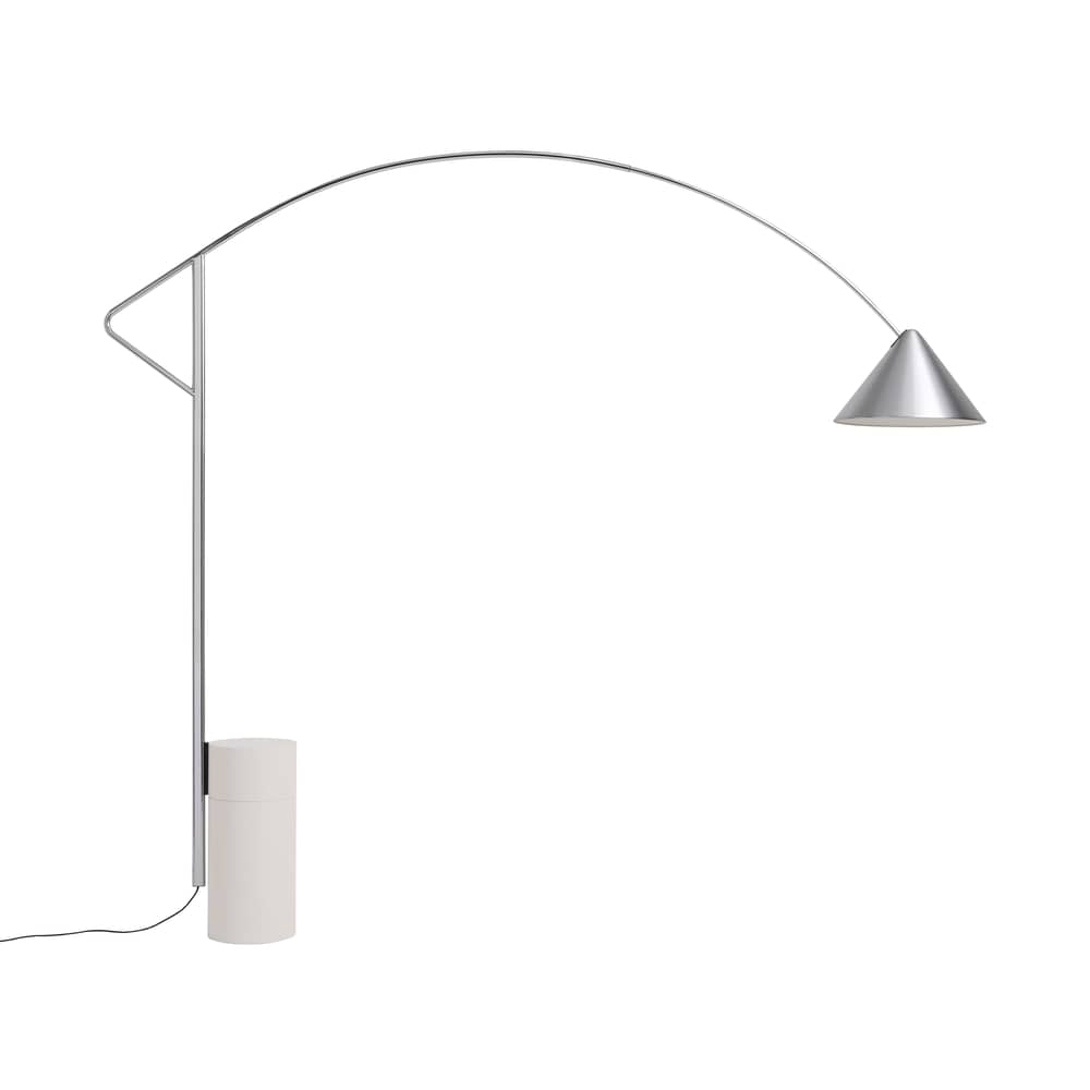 Lampadaire Compass / Extensible, pivotant et orientable - Hay - Aluminium - Aluminium