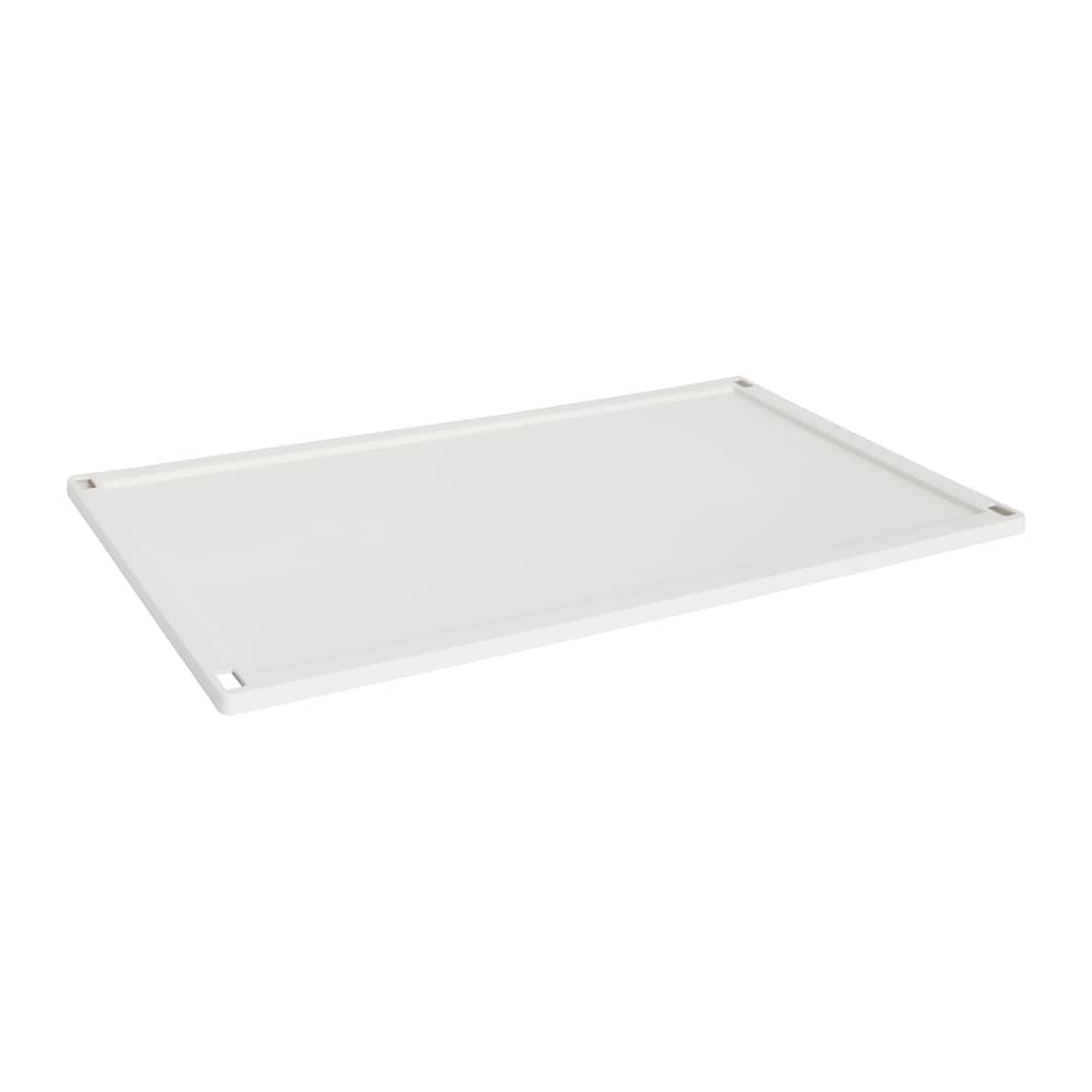 Couvercle  plastique blanc / Pour panier Colour Crate X-Large 42,5 x 68,5 cm - Hay - Blanc cassé - Polypropylène recyclé