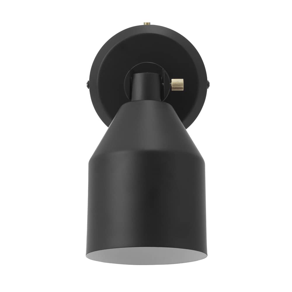 Wandleuchte Klip metall schwarz - Normann Copenhagen - Schwarz - Stahl